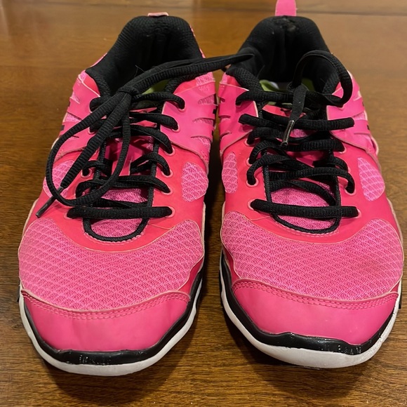 Asics Pink Black GeL Running Shoes size 8 - Picture 5 of 10